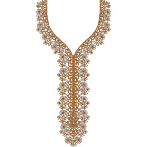 Beautiful Neck Embroidery Design