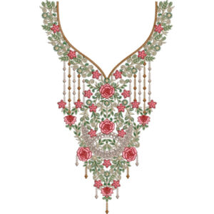 Neck Gala Embroidery Design
