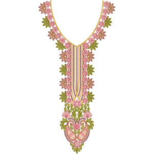 Neck Kurta Embroidery Design