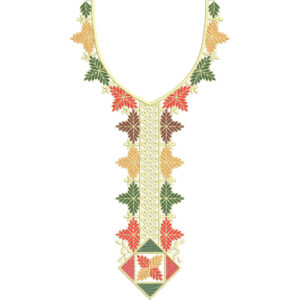 Beautiful Neck Embroidery Design