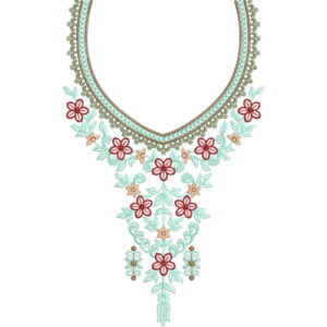 Neck Kurta Embroidery Design