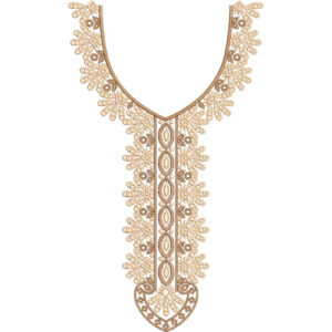 Beautiful Neck Embroidery Design