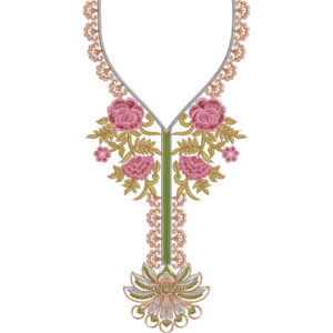 Neck Gala Embroidery Design