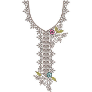 Beautiful Neck Embroidery Design