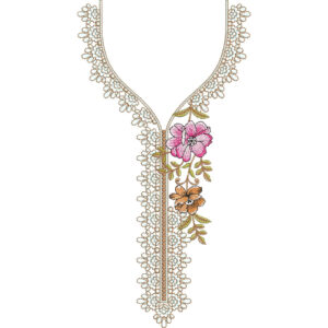 Neck Kurta Embroidery Design