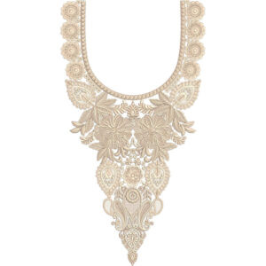 Beautiful Neck Embroidery Design