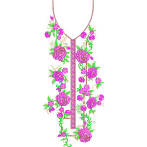 Simple Neck Embroidery Design
