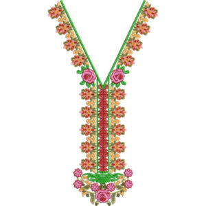 Neck Kurta Embroidery Design