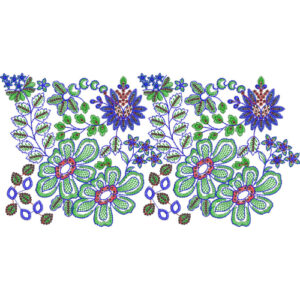 Delicate Lace Embroidery Design