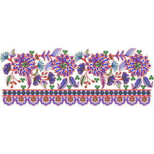 Lace Flower Embroidery Design