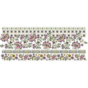 Lace Kurta Embroidery Design