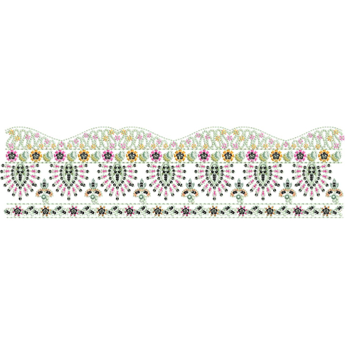 Beautiful Lace Embroidery Design