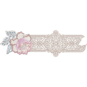Floral Lace Embroidery Design
