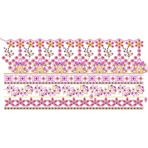 Delicate Lace Embroidery Design