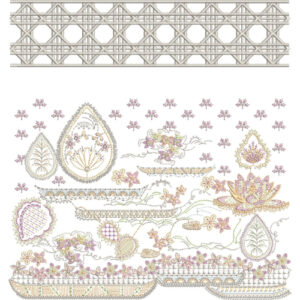 Lace Embroidery Design