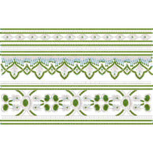Simple Lace Embroidery Design