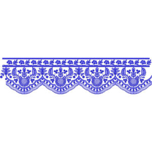 Lace Flower Embroidery Design