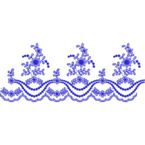 Lace Kurta Embroidery Design