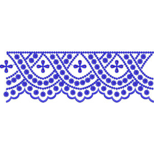 Simple Lace Embroidery Design