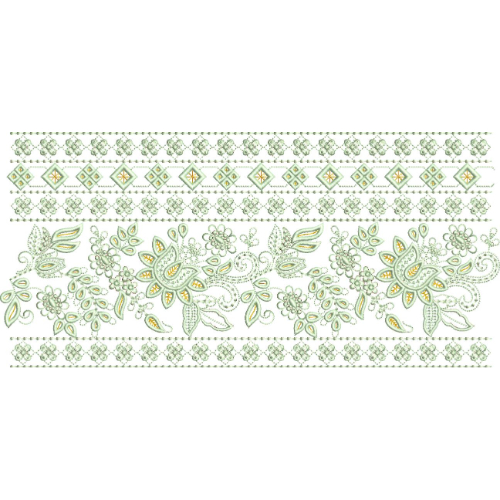 Delicate Lace Embroidery Design