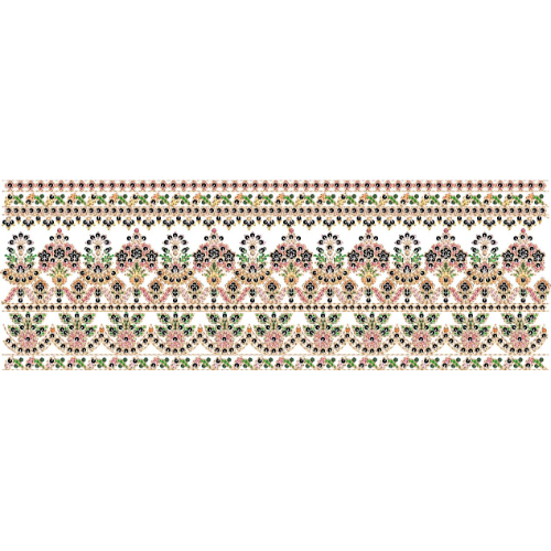 Lace Flower Embroidery Design