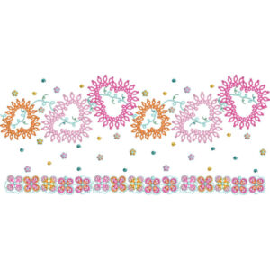 Floral Lace Embroidery Design