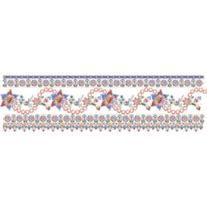 Lace Flower Embroidery Design