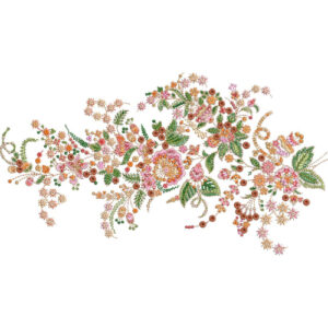 Unique Lace Embroidery Design