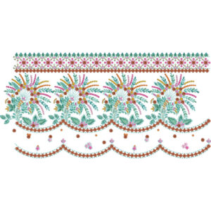 Lace Embroidery Design