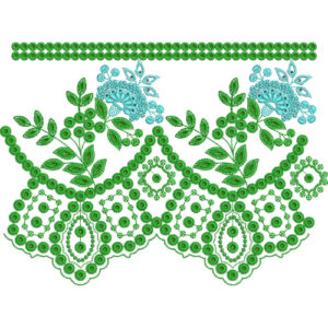 Beautiful Lace Embroidery Design