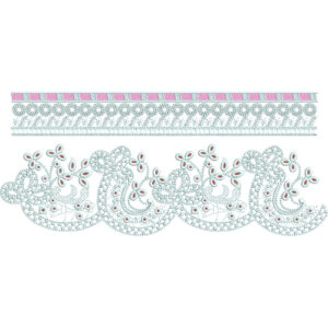 Floral Lace Embroidery Design