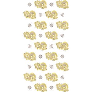 Traditional Paisley Buta All-Over Jaal Embroidery Design