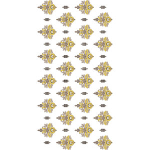 Ornate Mughal-Inspired Buta All-Over Jaal Embroidery Design