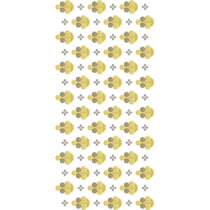 Dense Floral Cluster Buta All-Over Jaal Embroidery Design