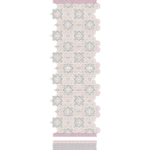 Ornamental Diamond Medallion All-Over Jaal Embroidery Design