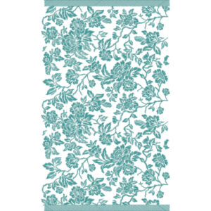 Flowing Botanical Floral All-Over Jaal Embroidery Design