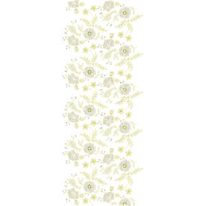 Delicate Botanical Spray All-Over Jaal Embroidery Design