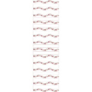 Wavy Floral Band All-Over Jaal Embroidery Design