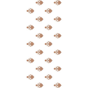 Minimal Ornamental Floral Buti All-Over Jaal Embroidery Design