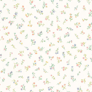 Tiny Pastel Wildflower Ditsy Floral Seamless Pattern Design