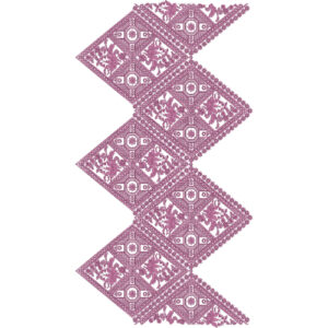 Diagonal Patchwork Sherwani Embroidery Design with Ornamental Floral Blocks and Geometric Panel Detailing